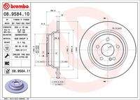 BREMBO 08958411 Bremsscheibe