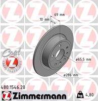 ZIMMERMANN 480154620 Bremsscheibe