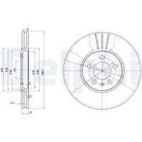 DELPHI BG2729 Bremsscheibe