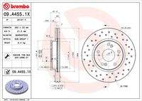 BREMBO 09A4551X Bremsscheibe
