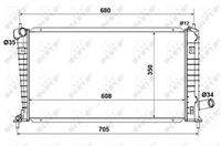 NRF 53189 Kühler, Motorkühlung