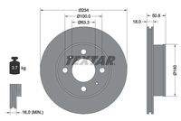 TEXTAR 92146803 Bremsscheibe