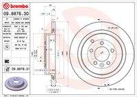 BREMBO 09887631 Bremsscheibe