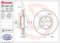 BREMBO 09A42721 Bremsscheibe