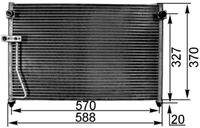 MAHLE AC301000S Kondensator, Klimaanlage