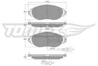 TOMEX Brakes TX1684 Bremsbelagsatz, Scheibenbremse