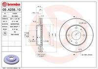BREMBO 09A25810 Bremsscheibe