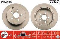 TRW DF4899 Bremsscheibe