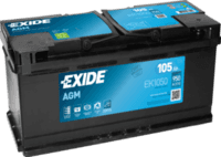 EXIDE EK1050 Starterbatterie