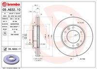 BREMBO 09A63211 Bremsscheibe