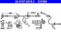 ATE 24515702193 Bremsschlauch