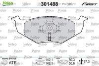 VALEO 301488 Bremsbelagsatz, Scheibenbremse