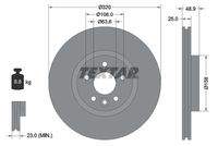 TEXTAR 92282103 Bremsscheibe