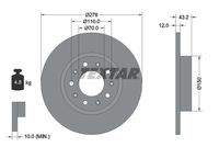 TEXTAR 92221003 Bremsscheibe