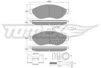 TOMEX Brakes TX1439 Bremsbelagsatz, Scheibenbremse