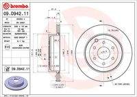 BREMBO 09D94211 Bremsscheibe