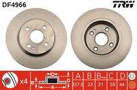 TRW DF4966 Bremsscheibe