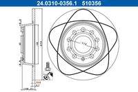 ATE 24031003561 Bremsscheibe