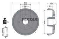 TEXTAR 94049700 Bremstrommel