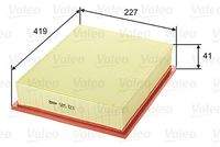 VALEO 585123 Luftfilter