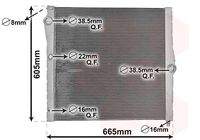 VAN WEZEL 06012708 Kühler, Motorkühlung