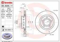 BREMBO 09D23011 Bremsscheibe