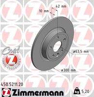 ZIMMERMANN 450521120 Bremsscheibe