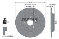 TEXTAR 92306103 Bremsscheibe