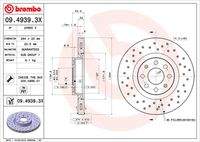 BREMBO 0949393X Bremsscheibe