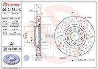 BREMBO 09C4951X Bremsscheibe