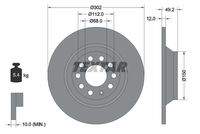 TEXTAR 92132503 Bremsscheibe
