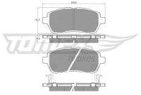 TOMEX Brakes TX1647 Bremsbelagsatz, Scheibenbremse