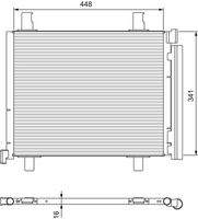 VALEO 814168 Kondensator, Klimaanlage