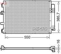 DENSO DCN10043 Kondensator, Klimaanlage