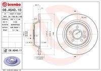 BREMBO 08A54011 Bremsscheibe