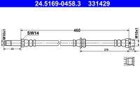 ATE 24516904583 Bremsschlauch