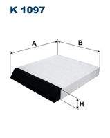 FILTRON K1097 Filter, Innenraumluft