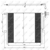 NRF 35468 Kondensator, Klimaanlage