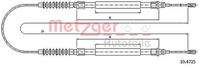 METZGER 104725 Seilzug, Feststellbremse