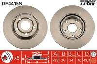 TRW DF4415S Bremsscheibe