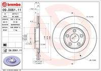 BREMBO 09D06111 Bremsscheibe
