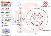 BREMBO 09D52713 Bremsscheibe