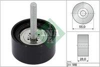 Schaeffler INA 532086910 Umlenk-/Führungsrolle, Keilrippenriemen