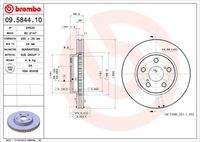 BREMBO 09584410 Bremsscheibe