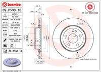 BREMBO 09D53313 Bremsscheibe