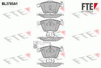 FTE 9010980 Bremsbelagsatz, Scheibenbremse