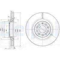 DELPHI BG3714 Bremsscheibe
