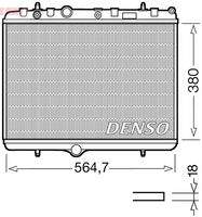 DENSO DRM21055 Kühler, Motorkühlung