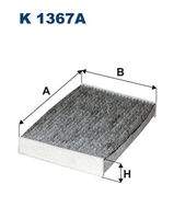 FILTRON K1367A Filter, Innenraumluft
