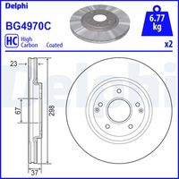 DELPHI BG4970C Bremsscheibe